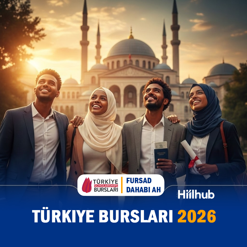 Deeqda Waxbarasho ee Turkiga (Türkiye Bursları) 2026